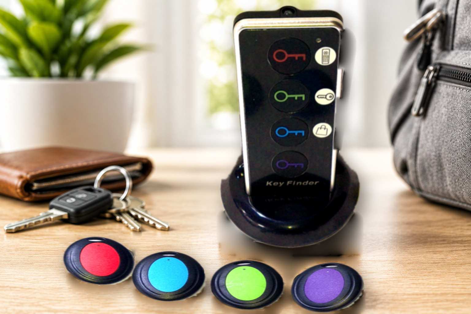 Localizador Inal&aacute;mbrico Key Finder Pro
